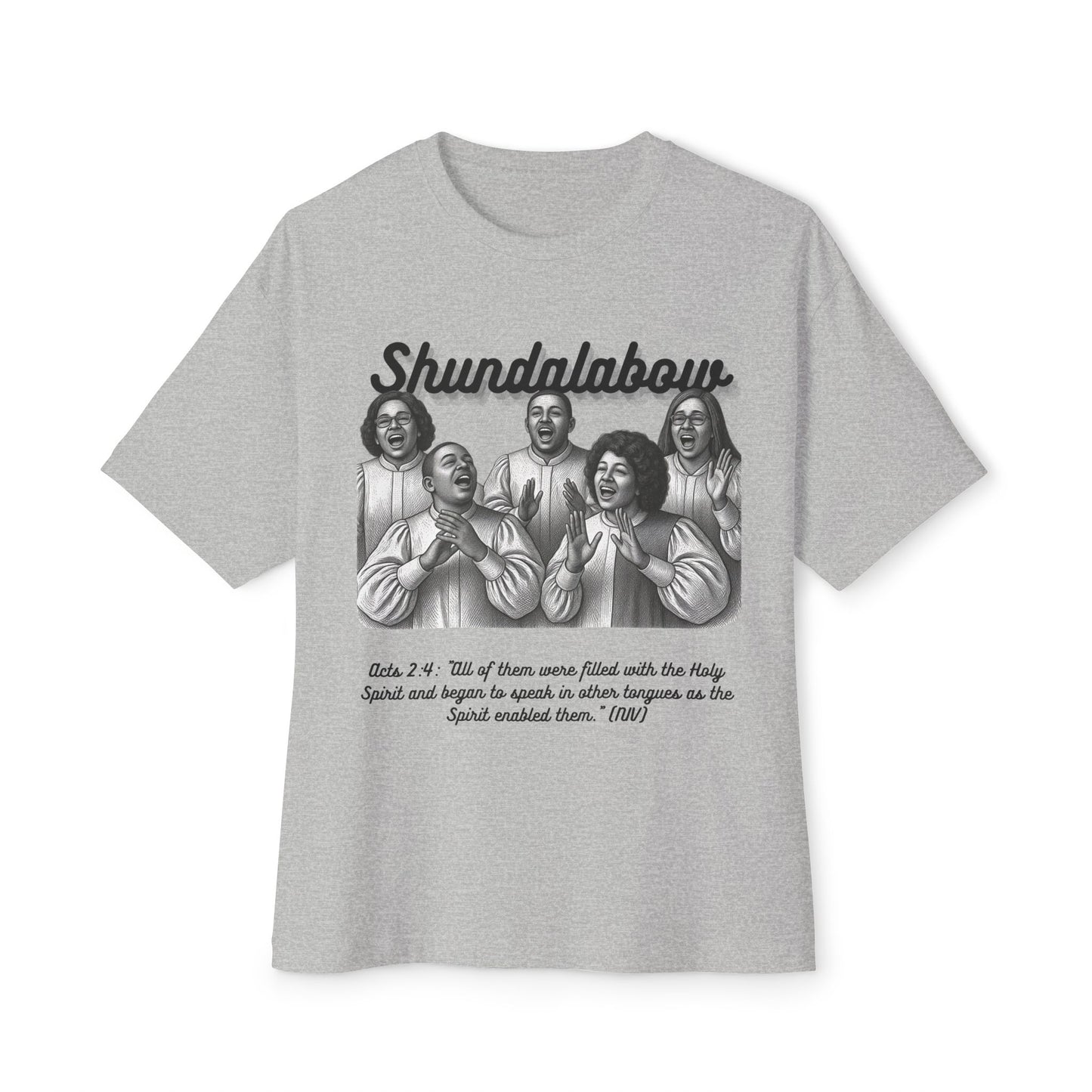 Choir Shundalabow – Oversized Box Graphic T-Shirt