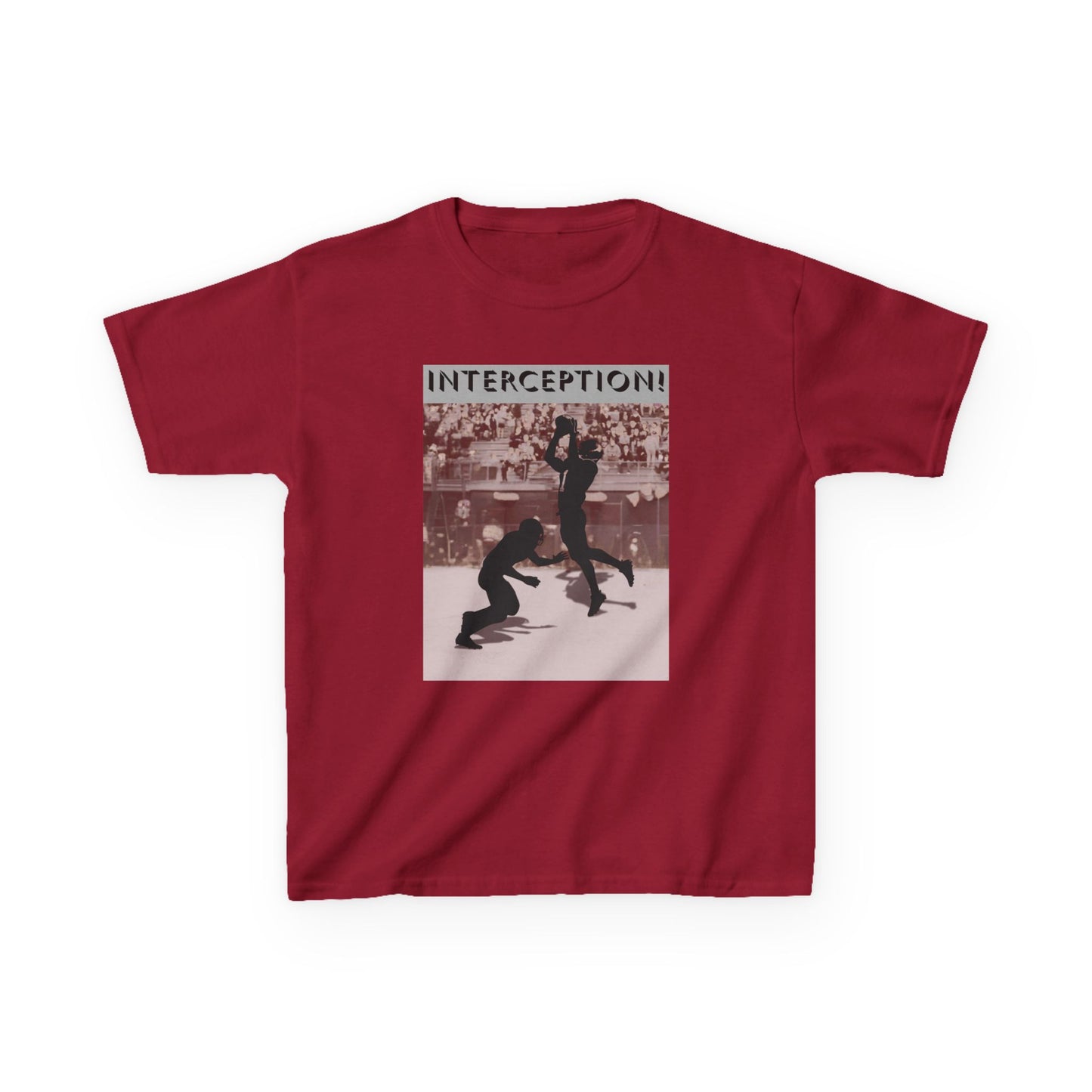 Football Interception Tee - Kids T-Shirt