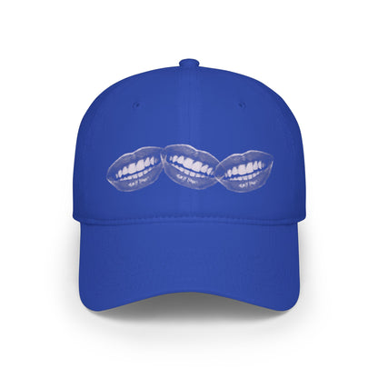 Unisex 3Smile Glitch Low-Profile Baseball Cap - Printed