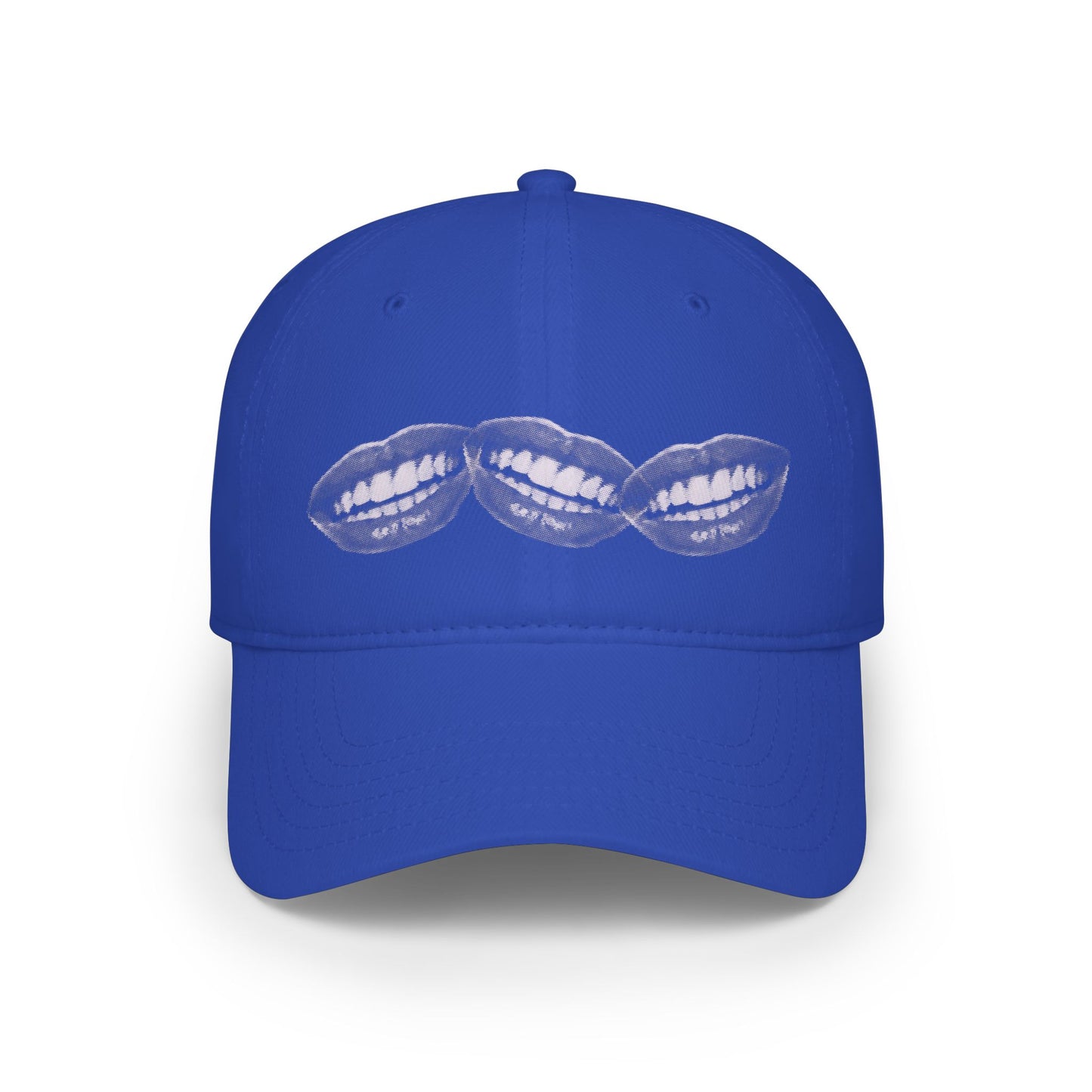 Unisex 3Smile Glitch Low-Profile Baseball Cap - Printed