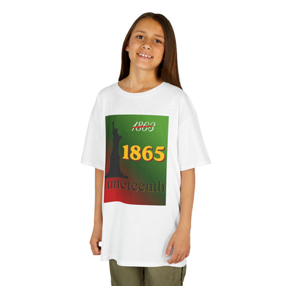 1863 1865 Liberty Juneteenth Tee — Youth Graphic T-Shirt