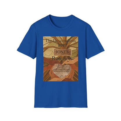 Jones Descendants FR Tee — Unisex Softstyle T-Shirt $16.47-$20.80