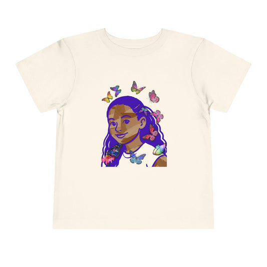 Purple Melanin - Graphic Toddler T-Shirt