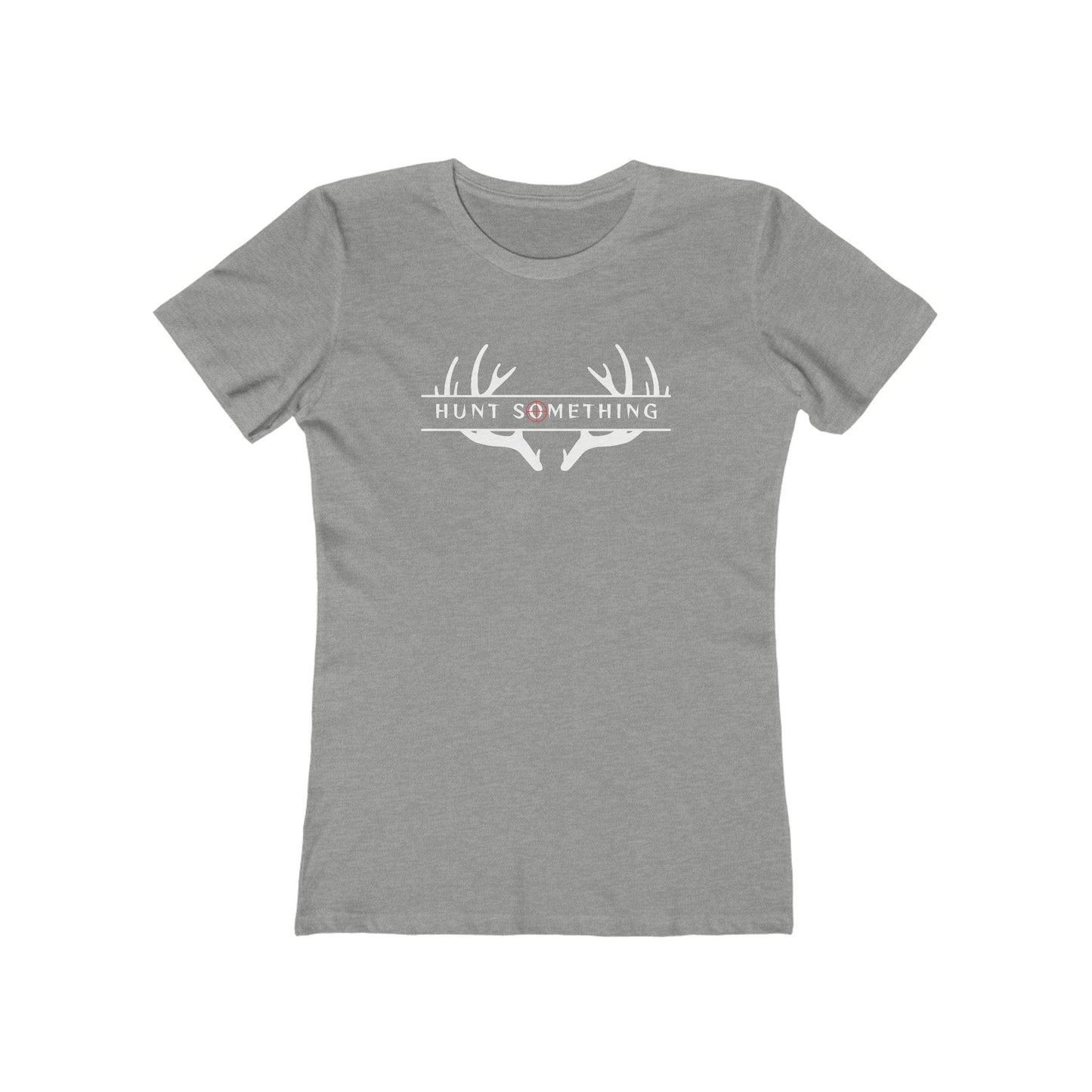 Hunt Something Deer Tee - Women’s Boyfriend Fit Celebration T-Shirt