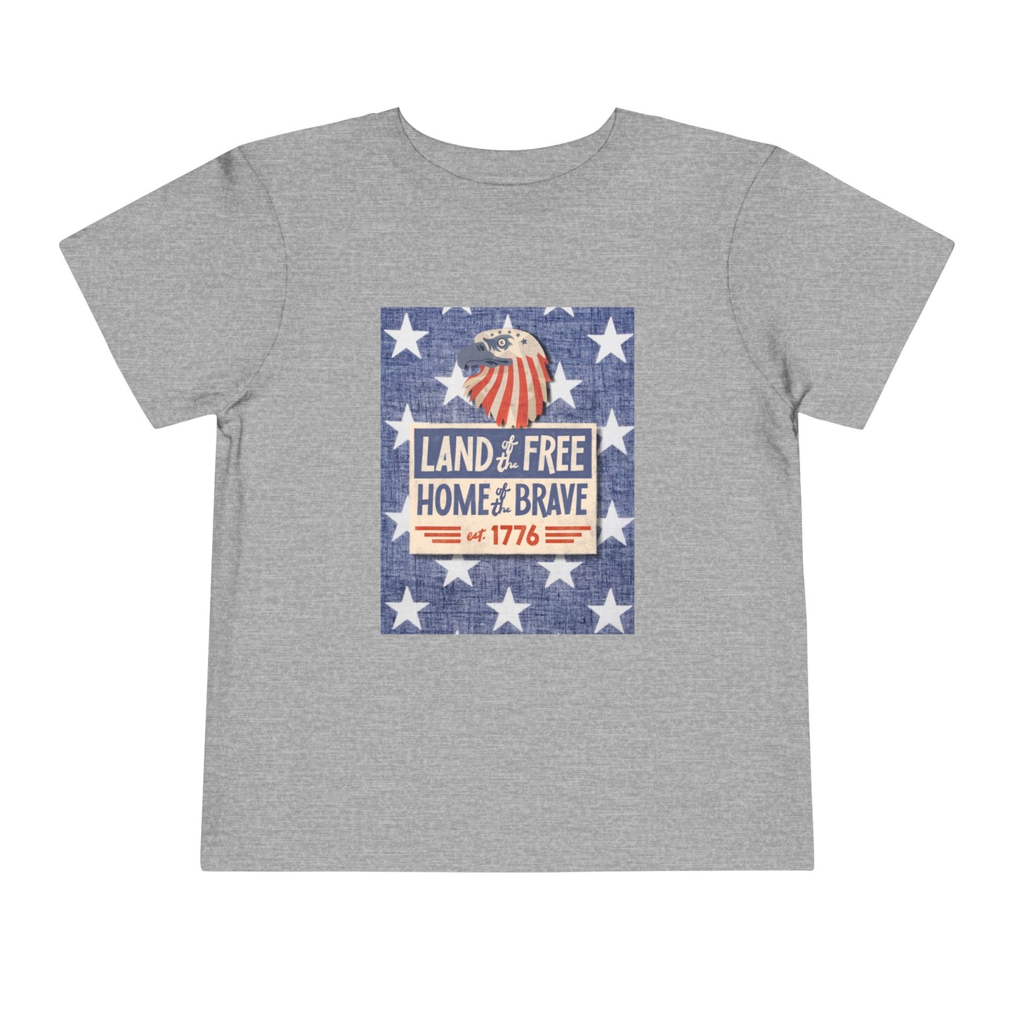 Land of the free Tee - Toddler Graphic T-Shirt