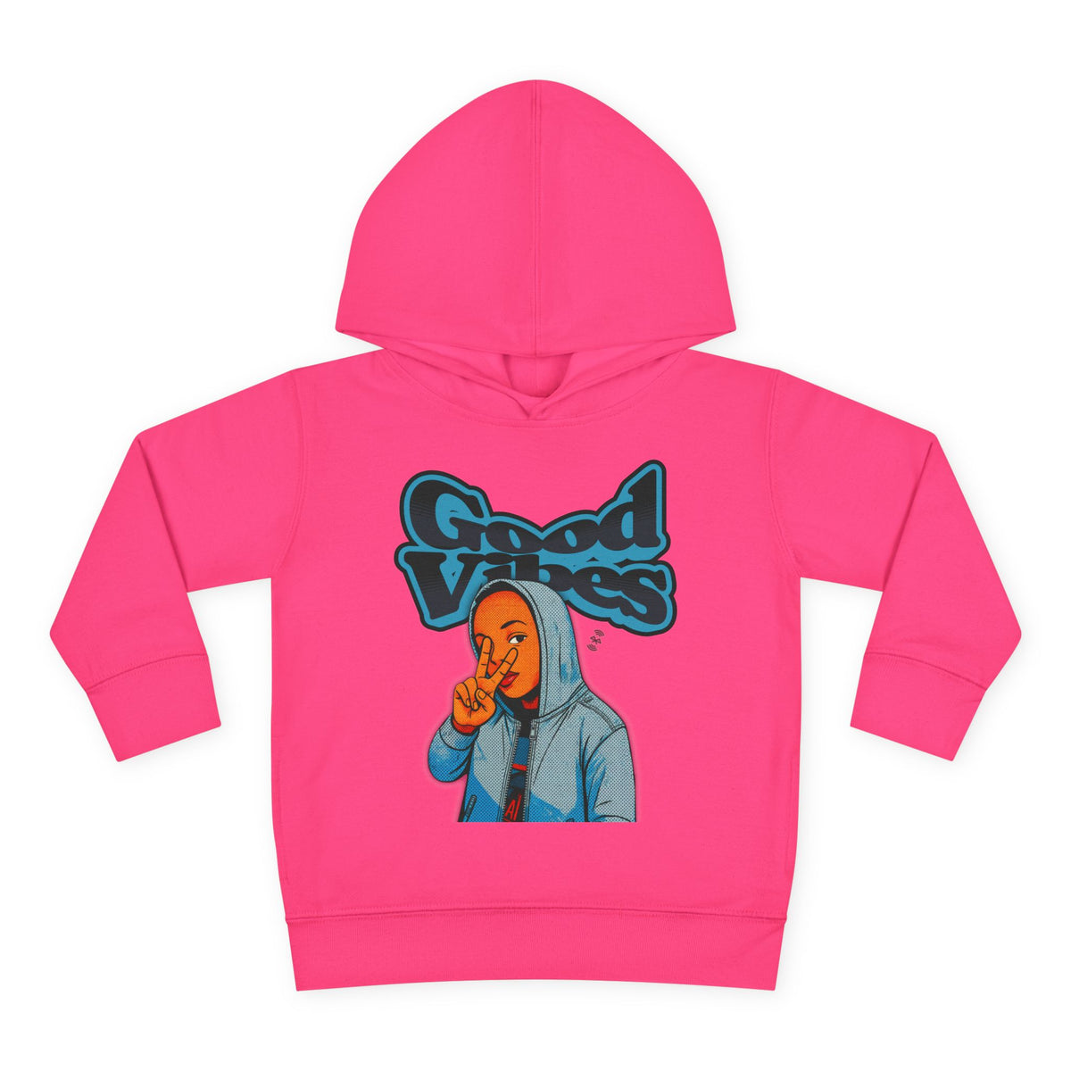 Peace Good Vibes  - Toddler Hoodie RS336