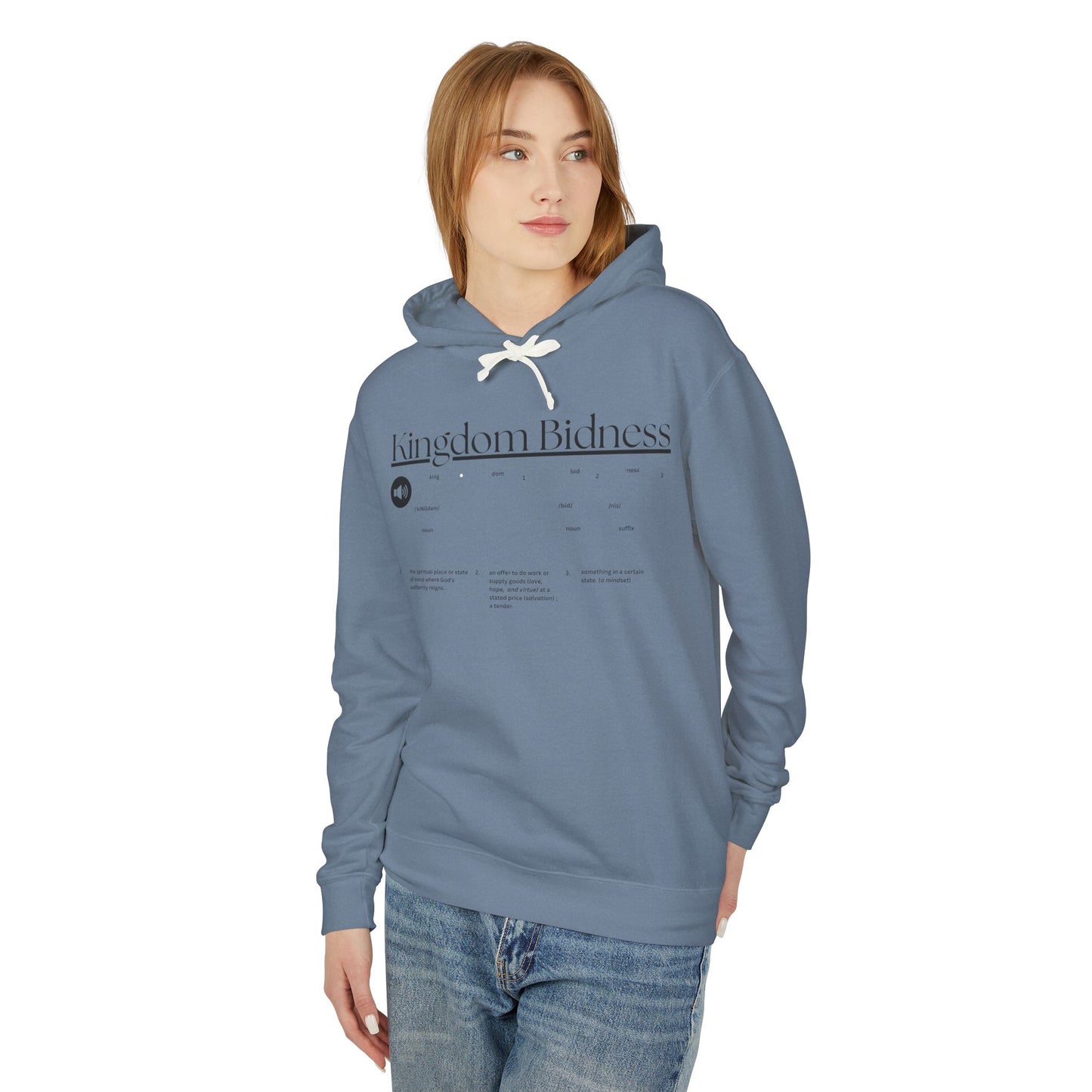Kingdom — Unisex Lightweight Hooded Sweatshirt