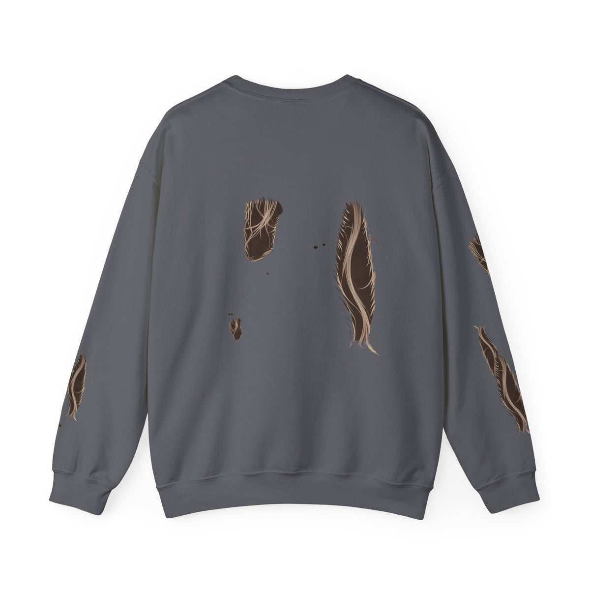 I Don't Bite w/Rips - Graphic Crewneck Sweatshirt