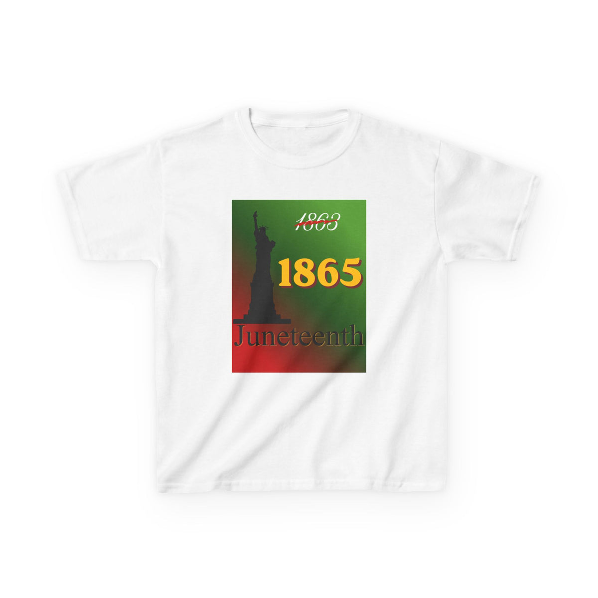 1863 1865 Liberty Juneteenth Tee — G5000B Youth Graphic T-Shirt