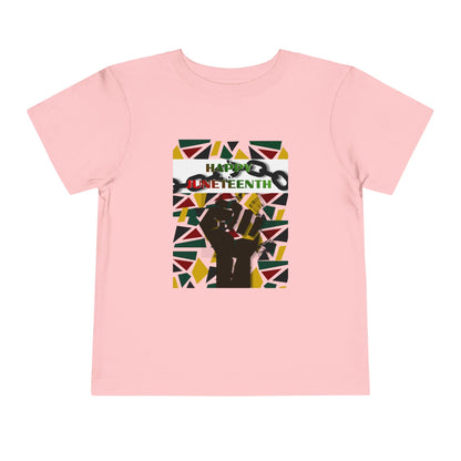 Happy Juneteenth Toddler Tee — Graphic T-Shirt
