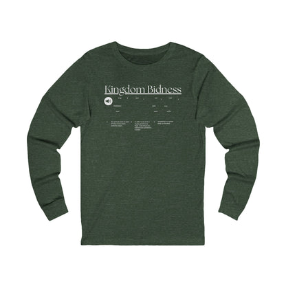 Kingdom - Women's Graphic Long Sleeve Tee BC3501
