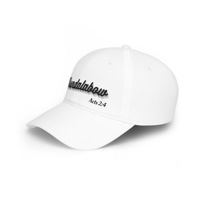 Unisex Acts 2:4 Low-Profile Baseball Cap - Printed