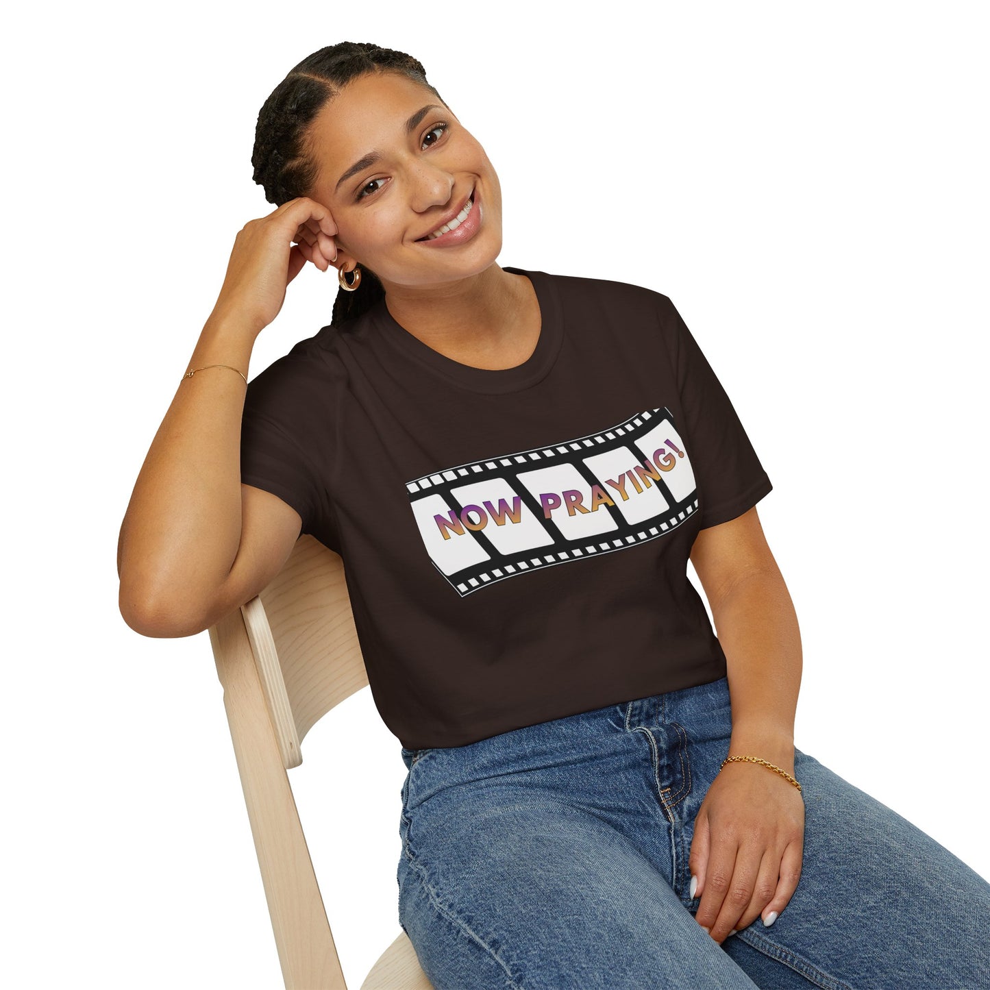 NOW PRAYING Tee - Unisex T- Shirt