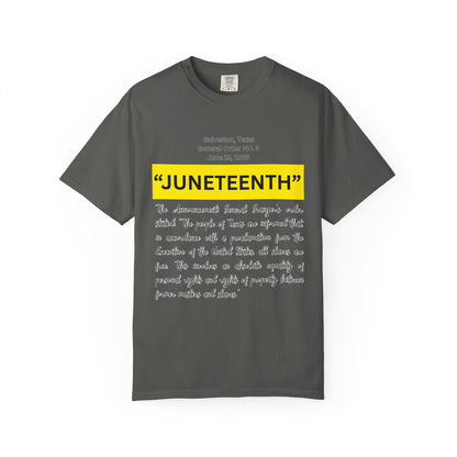 Juneteenth G O 3 Tee - Unisex T-shirt