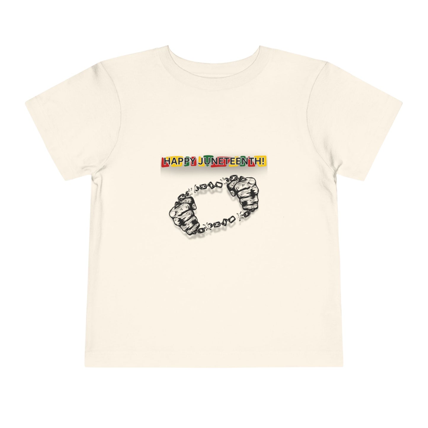 Chain Break Happy Juneteenth Tee — Toddler Graphic T-Shirt