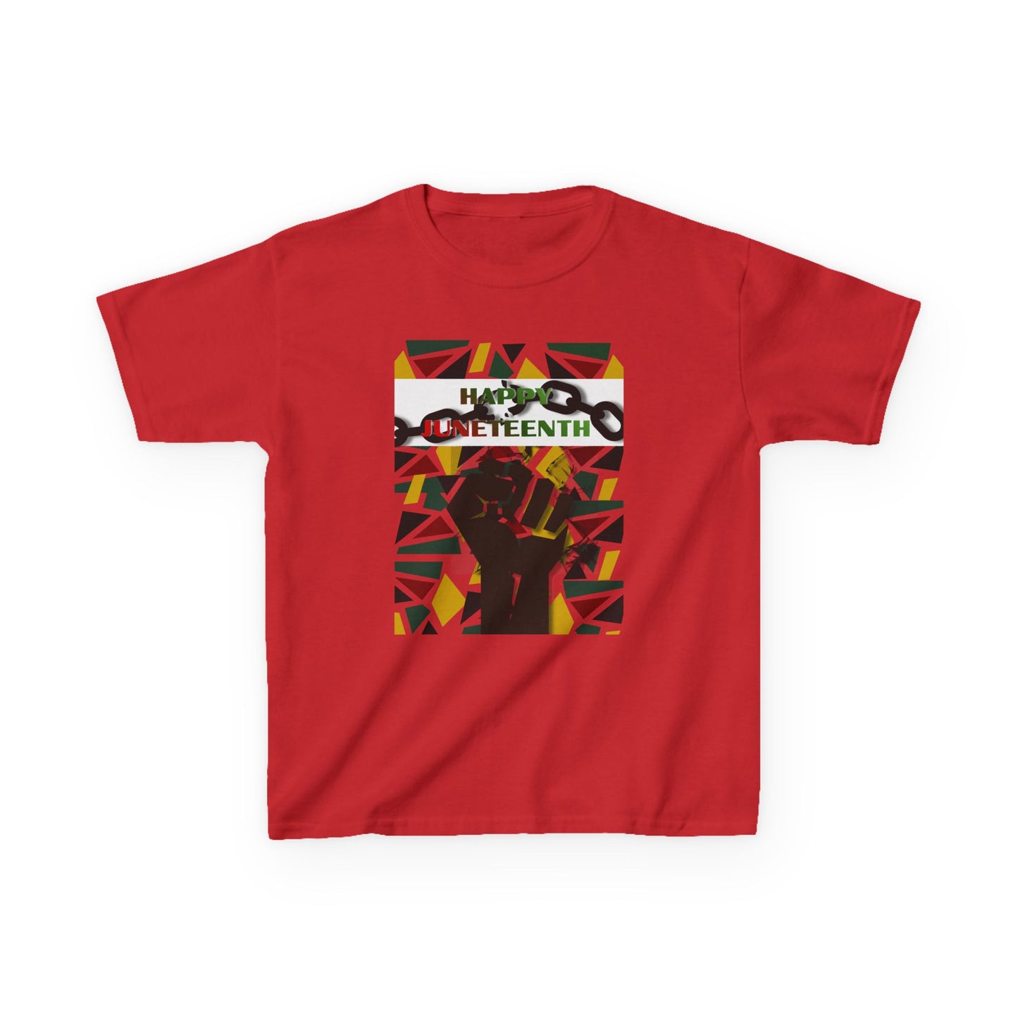 Happy Juneteenth Kids Celebration Tee — Graphic T-Shirt