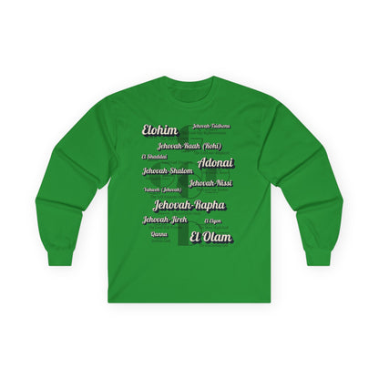 Names of God - Unisex Long Sleeve Tee