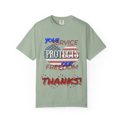 Thanks 4 Service Memorial Day - Unisex T-shirt