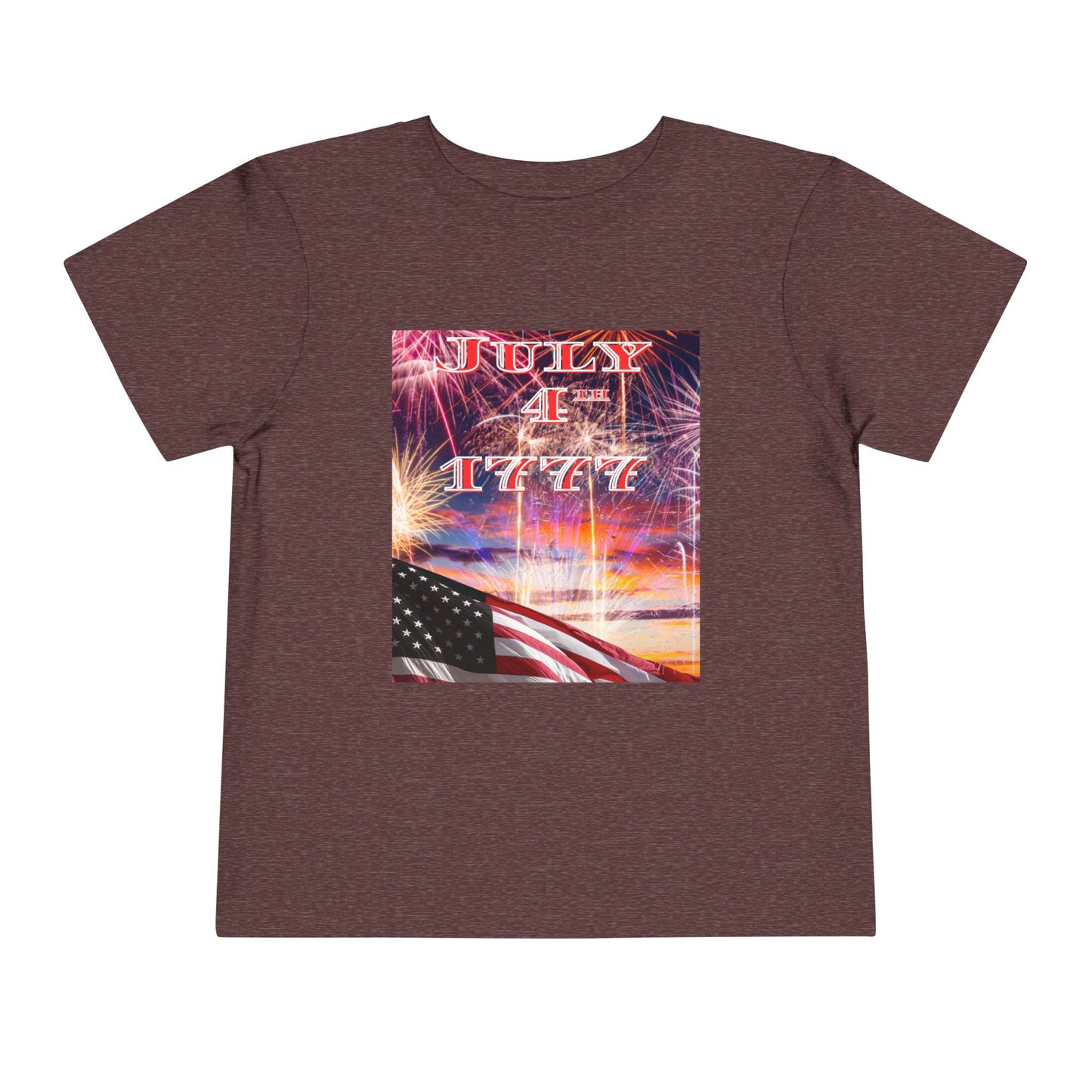 July 4th 1777 Tee - Toddler Graphic T-Shirt