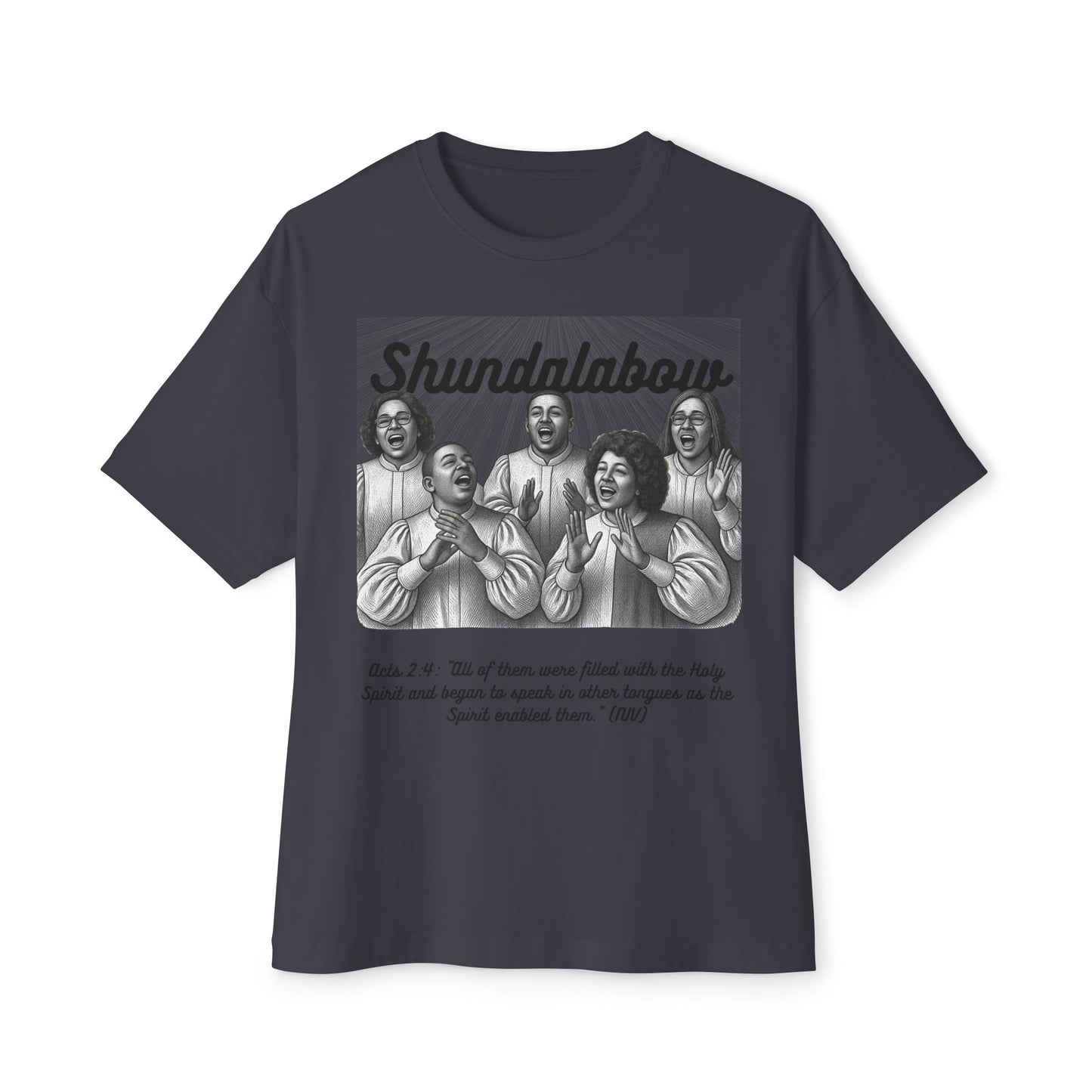 Choir Shundalabow – Oversized Box Graphic T-Shirt