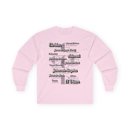 Names of God - Unisex Long Sleeve Tee