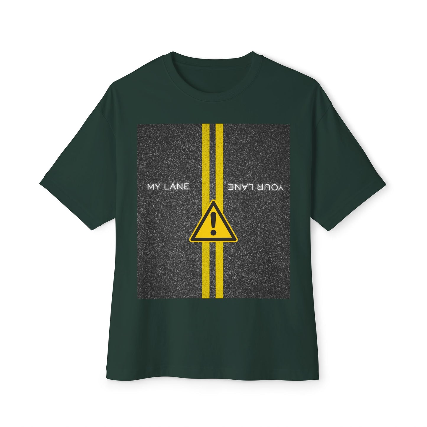Lanes Tee – Oversized Box Graphic T-Shirt