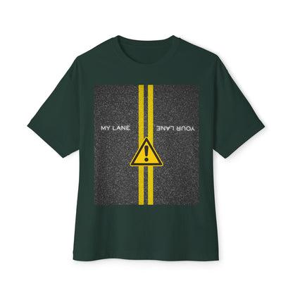 Lanes Tee – Oversized Box Graphic T-Shirt