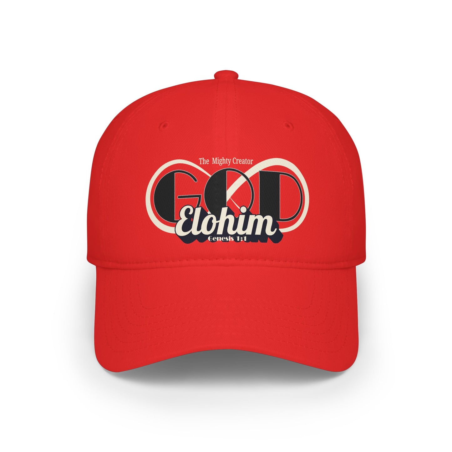 Mighty Creator Hat2 - Low Profile Baseball Cap (Print)