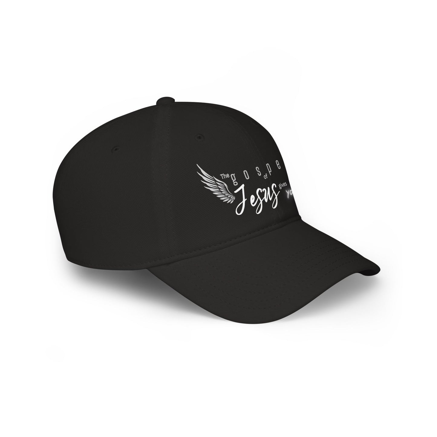Unisex Gospel of Jesus Low-Profile Baseball Cap - Printed
