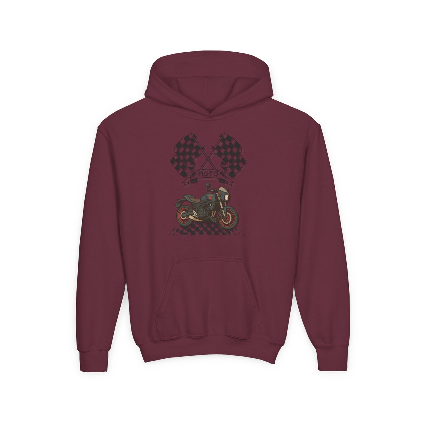 Motorcycle Racing - Kids/Youth Hoodie