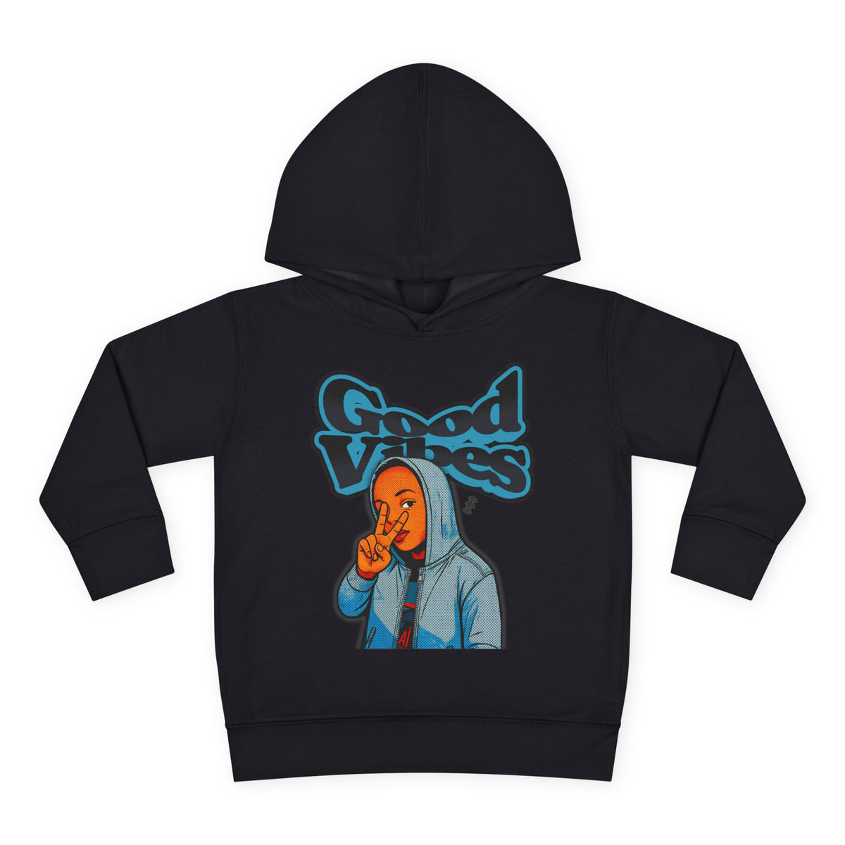 Peace Good Vibes  - Toddler Hoodie RS336