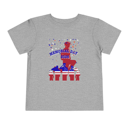 Memorial Day Soldier Tee — Toddler Graphic T-Shirt