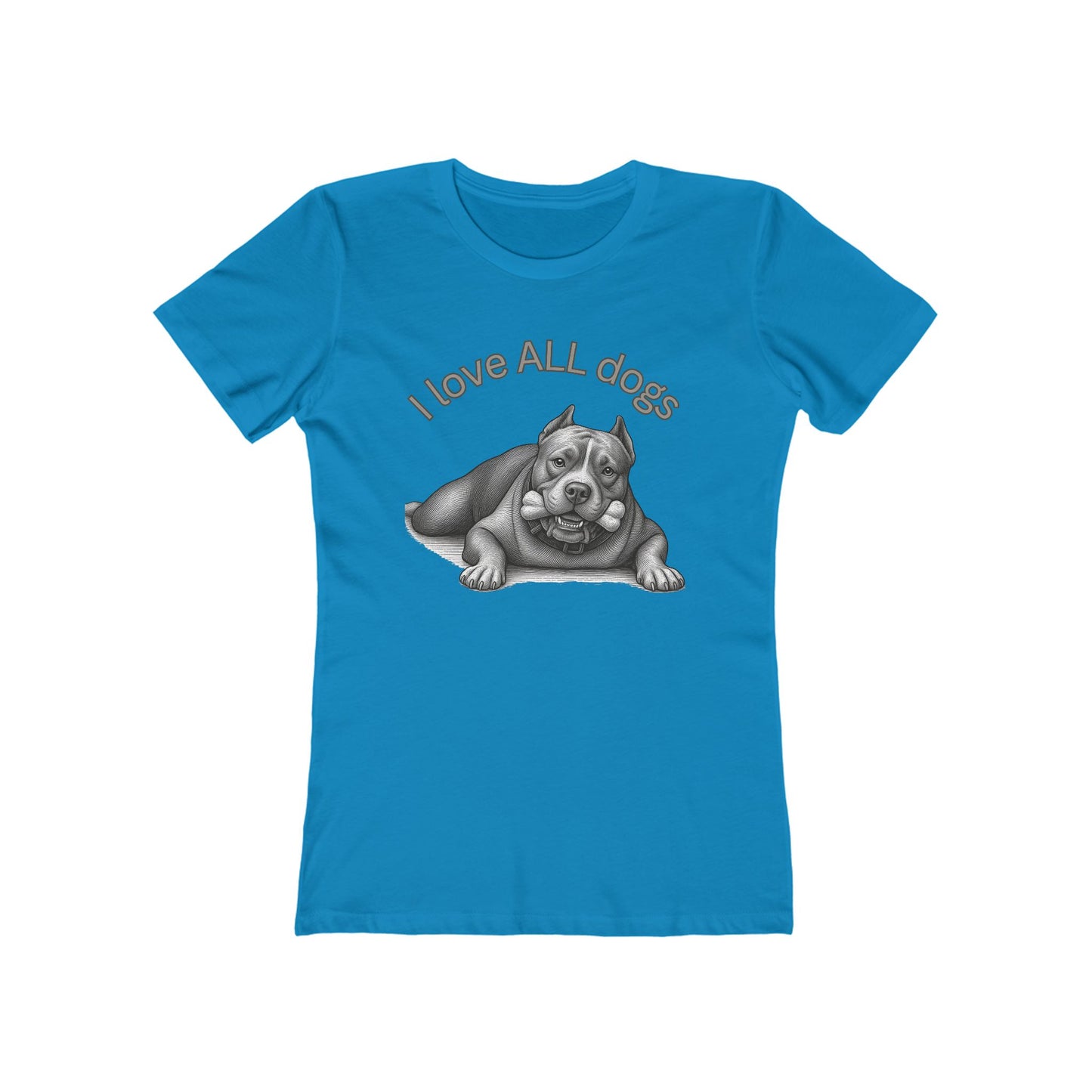 I Love All Dogs Tee - Women’s Boyfriend Fit Celebration T-Shirt
