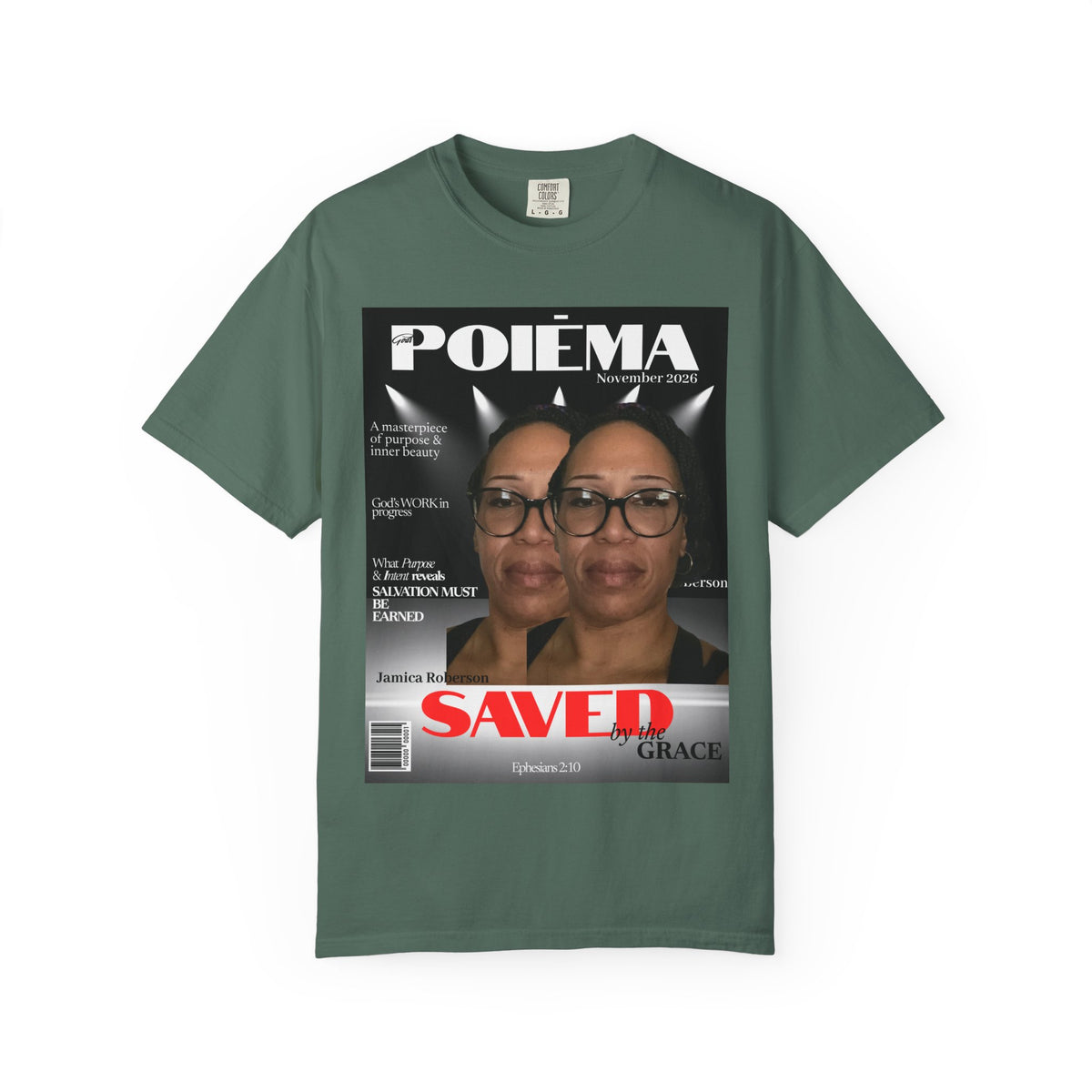 Personalize It! God's Poiema Magazine Tee - Unisex CC1717 T-shirt