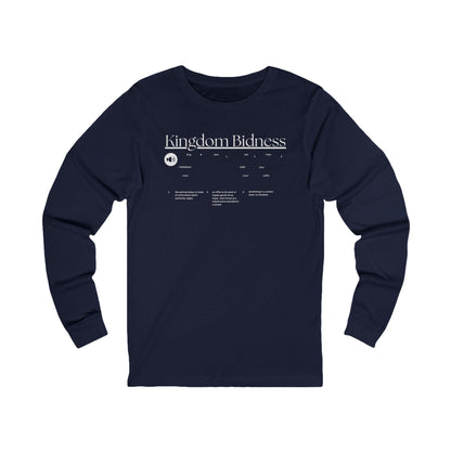 Kingdom - Women's Graphic Long Sleeve Tee BC3501