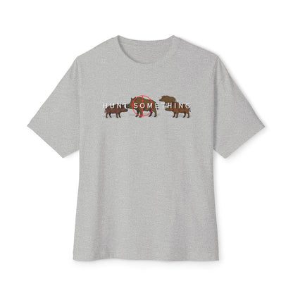 Hunt Something Wild Hog Tee – Oversized Box Graphic T-Shirt