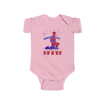 Memorial Day Soldiers Baby Bodysuit – Graphic Infant Onesie