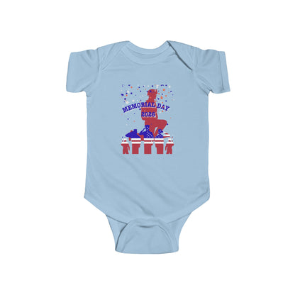 Memorial Day Soldiers Baby Bodysuit – Graphic Infant Onesie