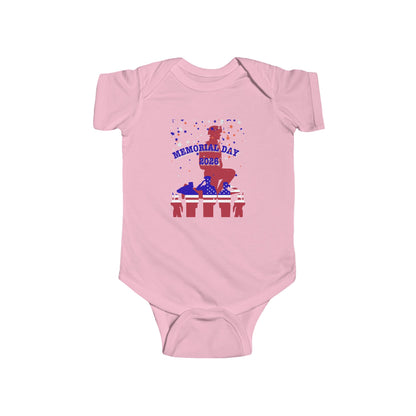 Memorial Day Soldiers Baby Bodysuit – Graphic Infant Onesie