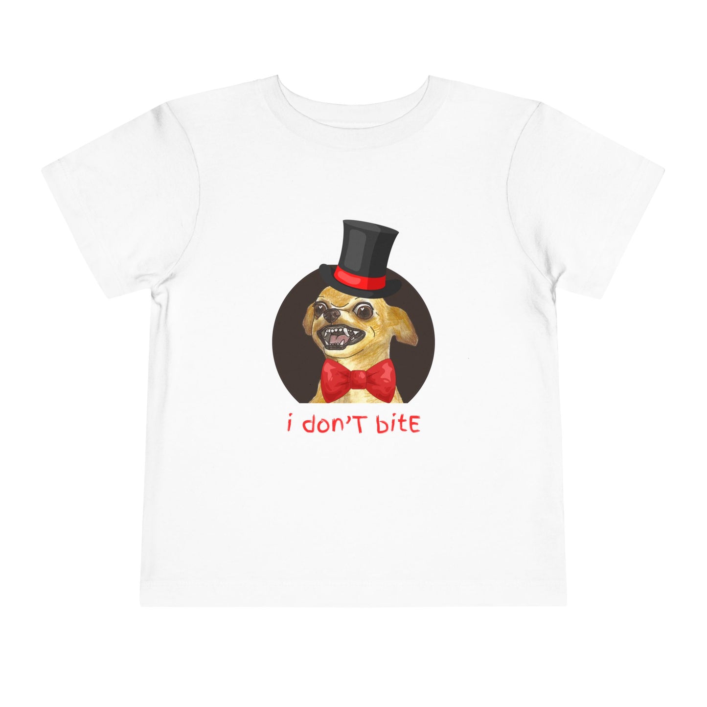 I Don't Bite Tee - Graphic Toddler T-Shirt