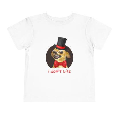 I Don't Bite Tee - Graphic Toddler T-Shirt