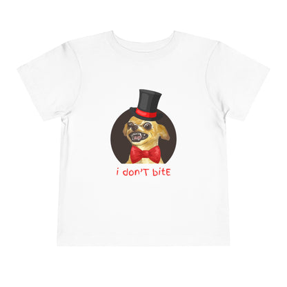 I Don't Bite Tee - Graphic Toddler T-Shirt