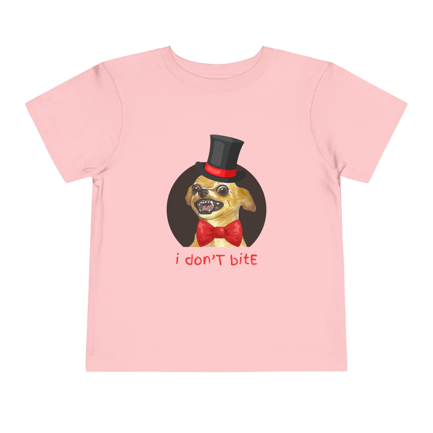 I Don't Bite Tee - Graphic Toddler T-Shirt
