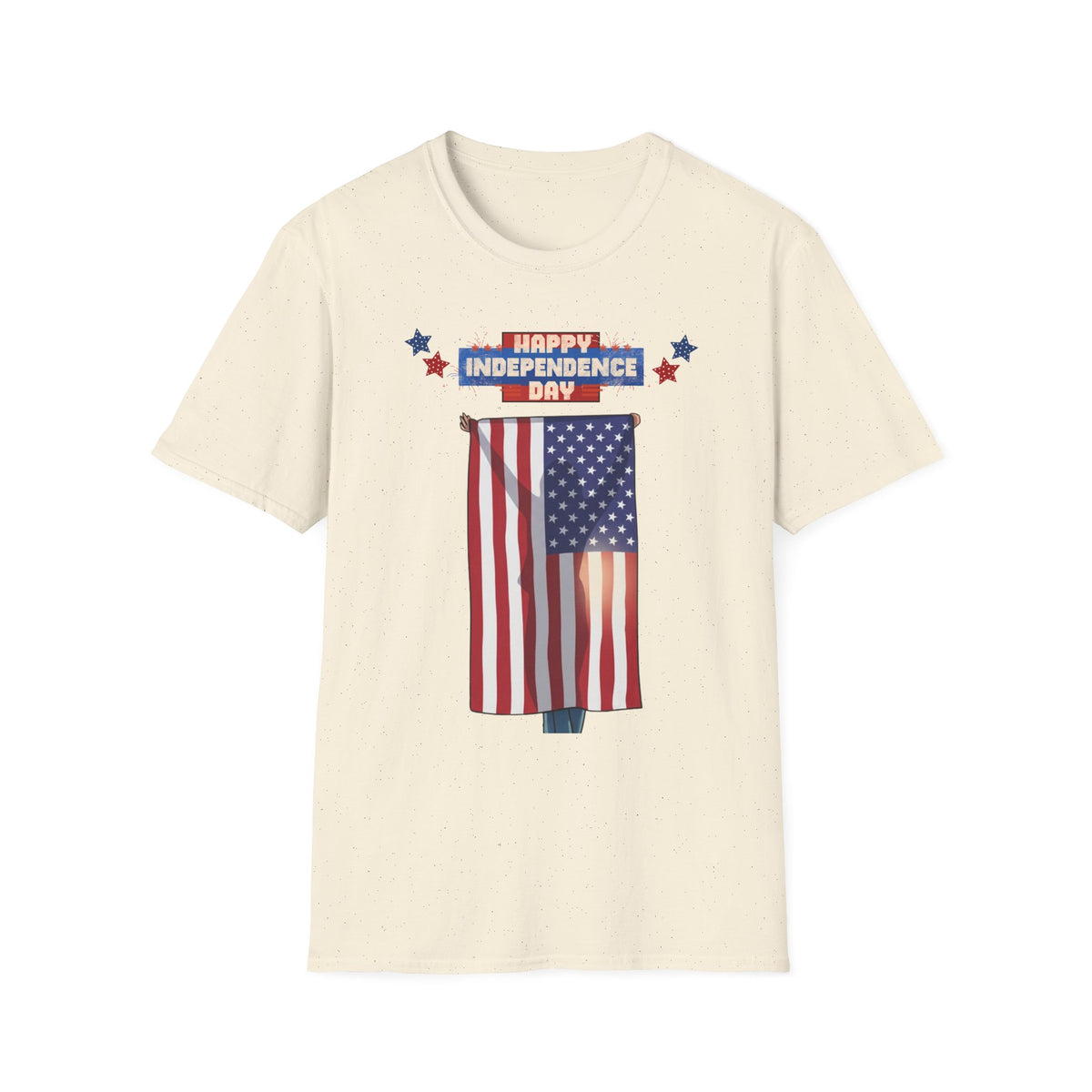 July 4th Flag Holder - G64000 Unisex T- Shirt