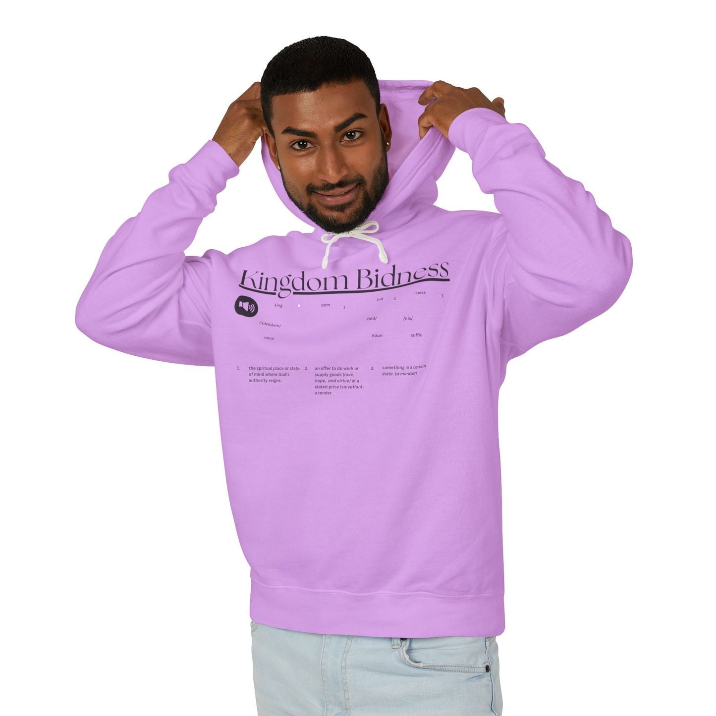 Kingdom — Unisex Lightweight Hooded Sweatshirt