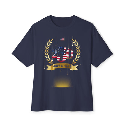 Celebrate 250 Tee – Oversized Box Graphic T-Shirt