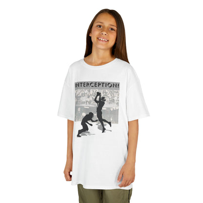 Football Interception Tee - Kids T-Shirt
