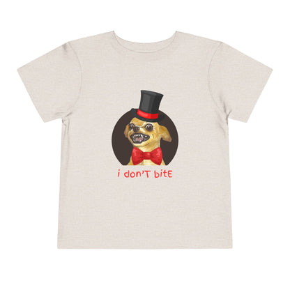 I Don't Bite Tee - Graphic Toddler T-Shirt