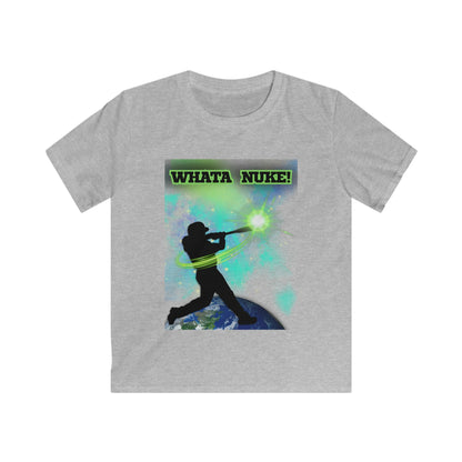 Whata Nuke Baseball Tee - Youth T-Shirt