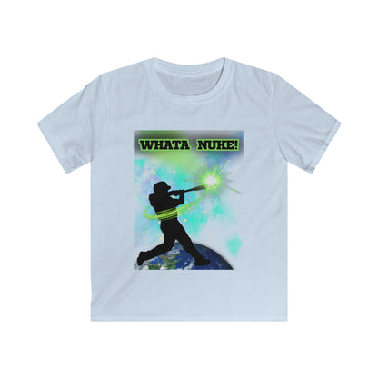 Whata Nuke Baseball Tee - Youth T-Shirt